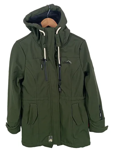 Marikoo Damen Softshelljacke Grün Gr. 36/S Outdoor