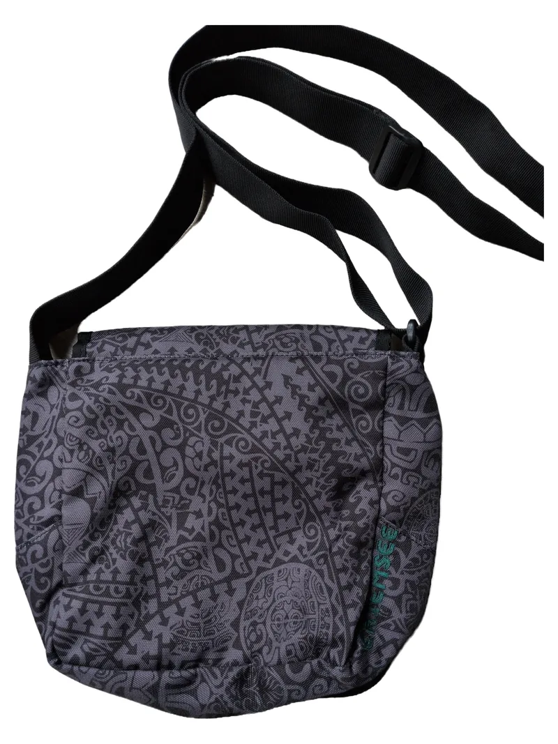 Chiemsee Umhängetasche Grau Ethno Muster Crossbody Bag Schultertasche 6