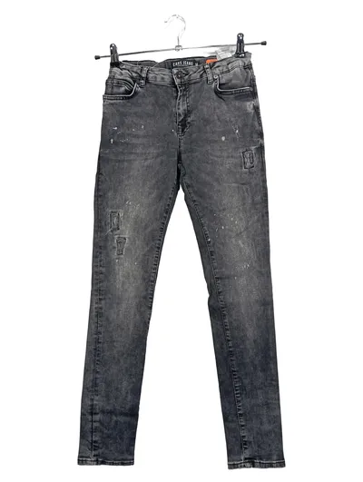 Cars Jeans Destroyed Jeans Kinder Hose Grau Gr. 152 Casual Baumwolle