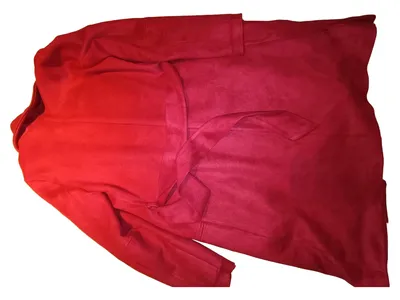 Koton Damen Klassischer Mantel Rot Gr. 36/S Elegant Business
