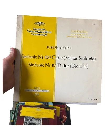 Joseph Haydn Sinfonie Nr.100 & 101 Vinyl LP Deutsche Grammophon Klassik