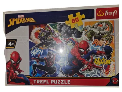 Trefl Puzzle Marvel Spider-Man 60 Teile Kinderpuzzle ab 4 Jahren NEU