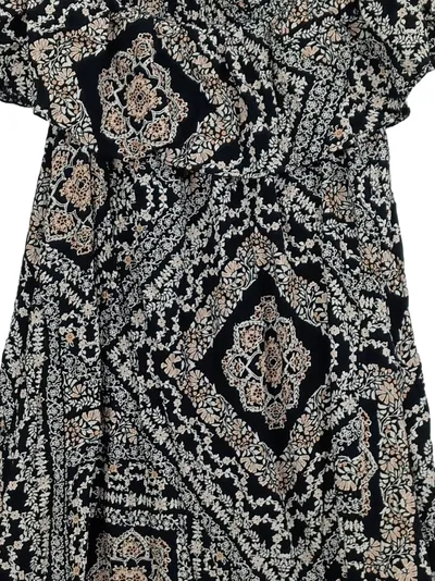 Dorothy Perkins Damen Sommerkleid Gr. 36/S Mehrfarbig Bohemian Ethno Muster