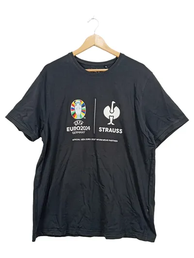 Engelbert Strauss T-Shirt UEFA EURO 2024 Germany Herren XL Schwarz