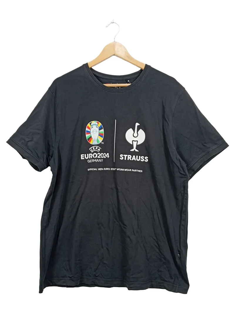 Engelbert Strauss T-Shirt UEFA EURO 2024 Germany Herren XL Schwarz 1
