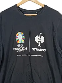 Engelbert Strauss T-Shirt UEFA EURO 2024 Germany Herren XL Schwarz 2