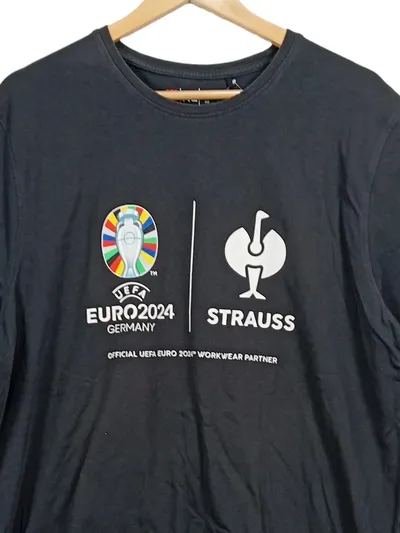 Engelbert Strauss T-Shirt UEFA EURO 2024 Germany Herren XL Schwarz