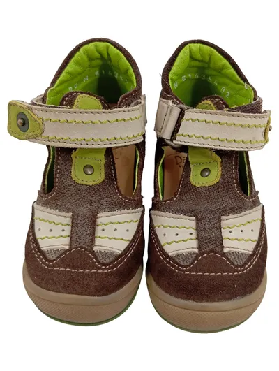Däumling Sandalen Kinder Schuhe Größe 20 Braun Klettverschluss Praktisch