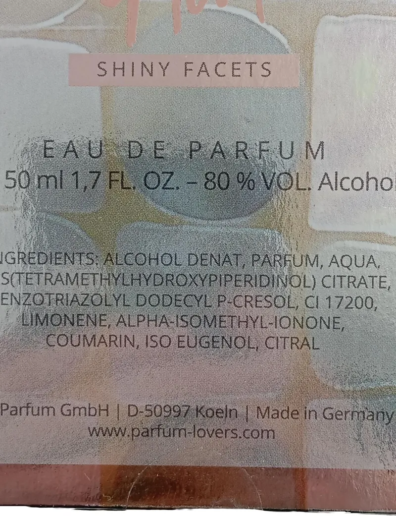 Twenty Shiny Facets Eau de Parfum Damen 50ml Damenduft Parfüm 4