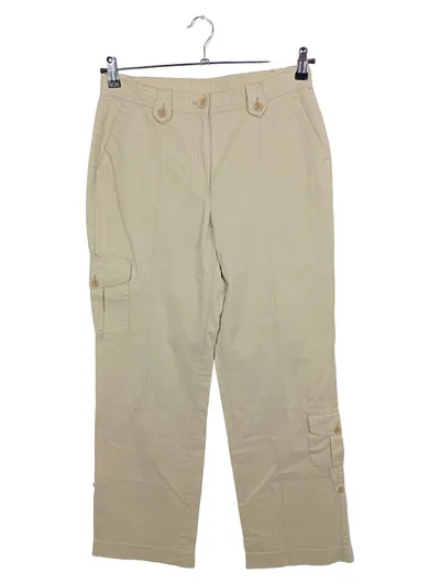 Gardeur Damen Cargohose Gr. 40 Beige Casual