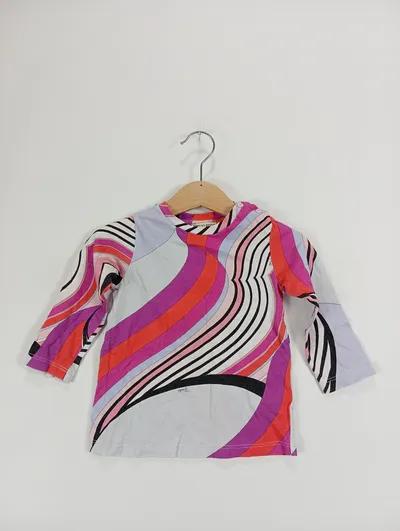 Emilio Pucci Baby Body Kinder Gr. 18 Monate / 86 Mehrfarbig Grafisch
