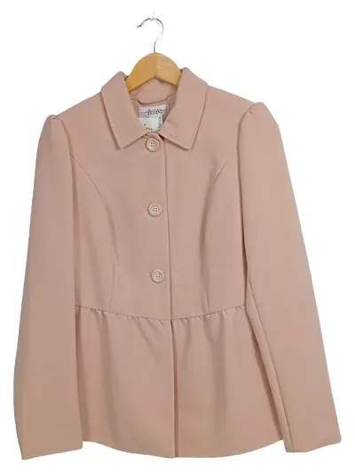 TESINI Damen Blazer Gr. 36 S Rosa Business Elegant Jacke Sakko