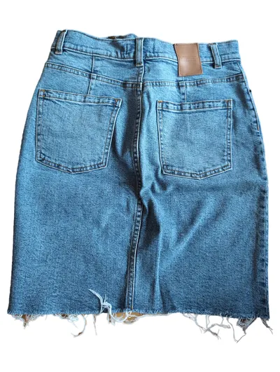 & Other Stories Jeansrock Damen Gr. 34/XS Blau Casual Denim Rock
