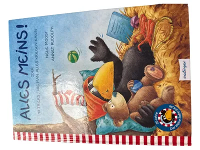Esslinger Alles Meins! Kinderbuch Activity Buch Vogel Farbenfroh Papier