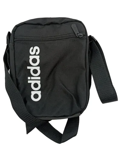 Adidas Umhängetasche Schwarz Sportlich Schultertasche Crossbody Bag 14x22cm