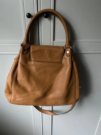 Michael Kors Henkeltasche Damen Leder Braun Elegant Handtasche