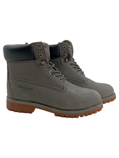 BUSTAGRIP Herren Stiefel Grau Größe 41 Casual Outdoor Boots