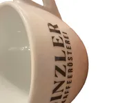 DINZLER Espressotasse Unterteller 2tlg Porzellan Weiß Modern Logo 2