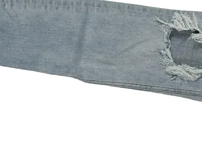 Topman Herren Destroyed Jeans Hose B34 Blau Streetwear