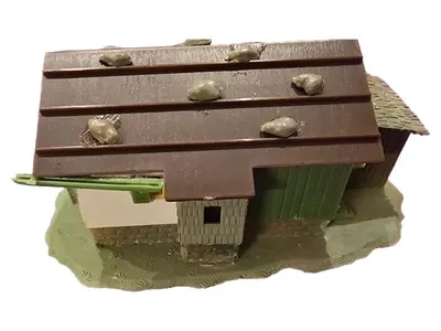 Faller Modellbau Almhütte Berghütte H0 Modelleisenbahn Zubehör Gebäude
