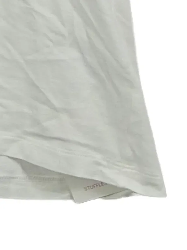 HUGO BOSS Herren T-Shirt Gr. L Weiß Basic Rundhals Baumwolle Logo 4