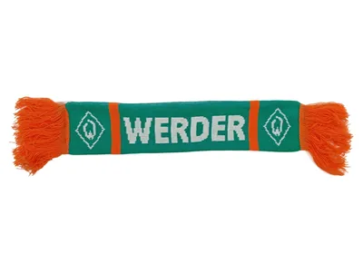 Werder Bremen Fanschal Kinder Mini Schal Grün Orange 42x9 cm