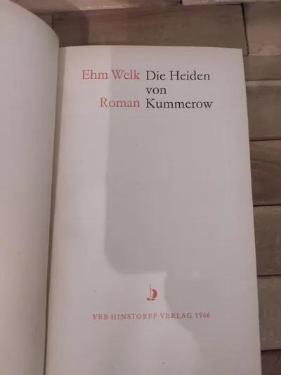 Die Heiden von Kummerow Ehm Welk Heftroman 1966 VEB Hinstorff