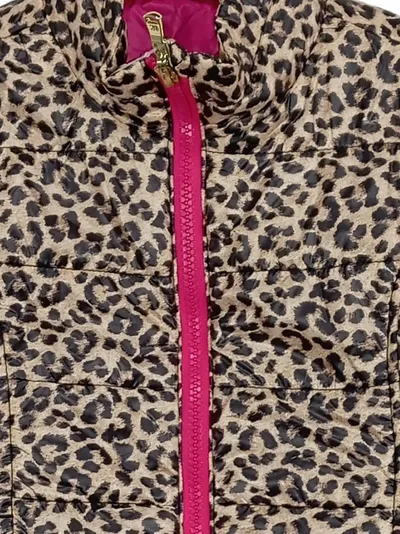 Michael Kors Kinder Steppjacke Leopardenmuster Gr. 104