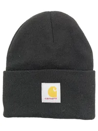 Carhartt Mütze Watch Hat Beanie Schwarz Herren Damen Polyacryl Warm Winter 1
