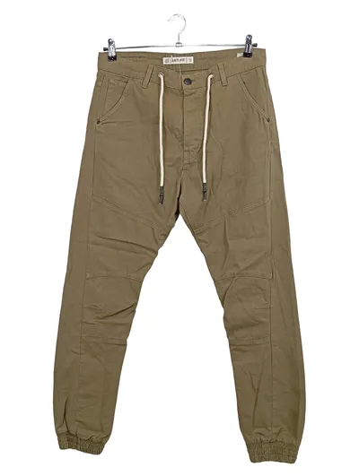 Just Rhyse Herren Cargohose Gr. 44 Oliv Streetwear Anti Fit
