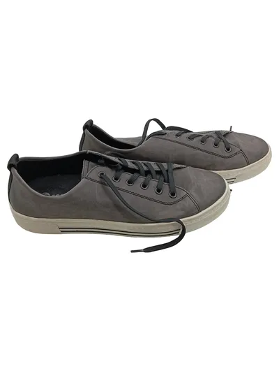 Remonte Damen Sneaker Schnürschuhe Grau Gr. 41 Softfoam Leder Casual