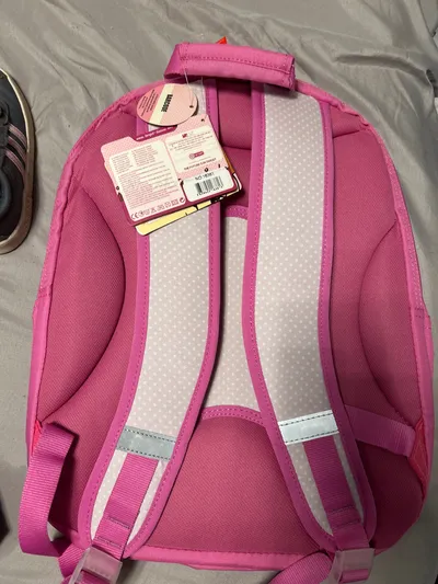 NICI Jollyfriends Kinder Schulrucksack Rosa Gepunktet Schaf Motiv