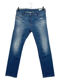 Diesel Herren Destroyed Jeans W31 L30 Blau Used Look Denim Hose 1
