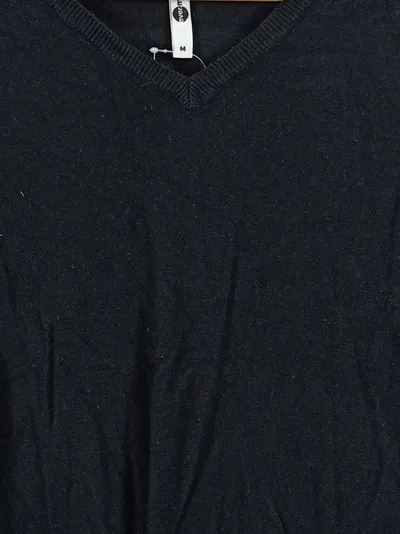 ever.me Damen Pullover Langarm Schwarz Gr. 38/M Basic V-Ausschnitt