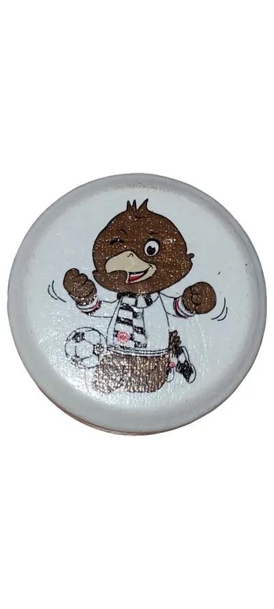 Eintracht Frankfurt Armband Holzperlen Adler Maskottchen Fußball Fan