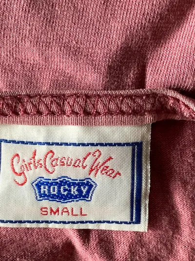 Rocky Damen Top Gr. S Rosa mit Baum-Print