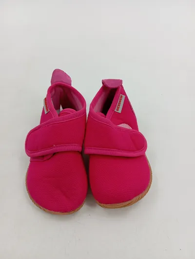 Giesswein Hausschuhe Kinder Gr. 21 Pink Komfortabel Klettverschluss