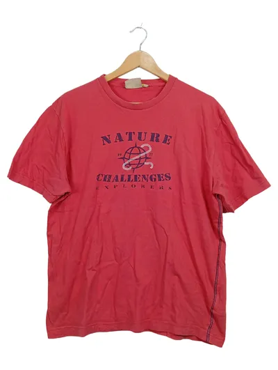 Camel Active Herren T-Shirt Nature Challenges Explorer Rot Gr. L