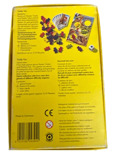 HABA Teddy Tim Würfelspiel Heinz Meister Kinderspiel Gesellschaftsspiel