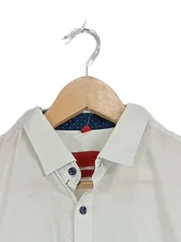 Finshley & Harding Herren Business Hemd Weiß Gr. 39/M Stretch Slim Fit 3