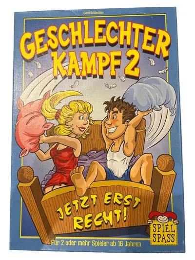 Spiel Spass Geschlechterkampf 2 Quizspiel Gesellschaftsspiel ab 16 Jahre