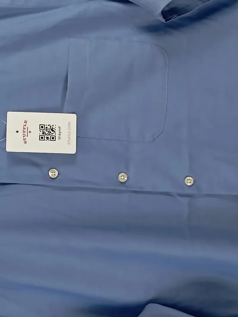 Charles Tyrwhitt Business Hemd Herren XL Slim Fit Blau Baumwolle 6