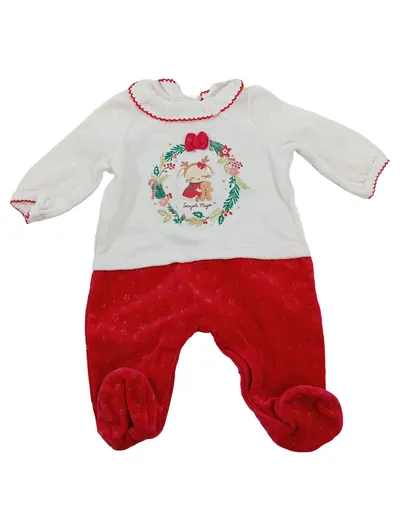 Sergent Major Baby Body Mädchen Gr. 56 Mehrfarbig Tiermotiv Rüschen