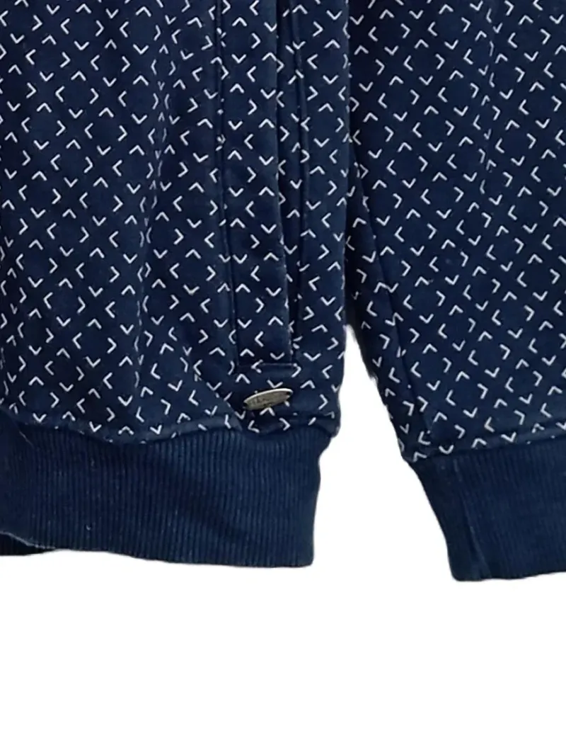 Cars Jeans Sweatjacke Kinder Gr. 158 Blau Grafisch Kapuze Reißverschluss 2