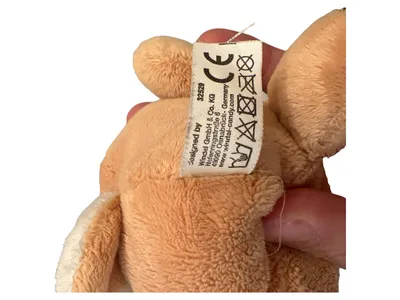 Windel GmbH Hase Kuscheltier Plüschtier Braun 25 cm