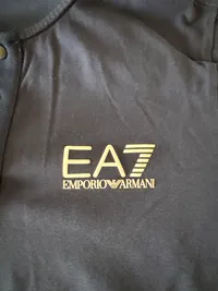 Emporio Armani Herren Poloshirt S Blau Casual Logo-Print 4