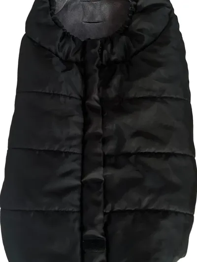 Zamboo Kinderwagen Fußsack Schwarz 85x40 cm Winterfußsack Polyester