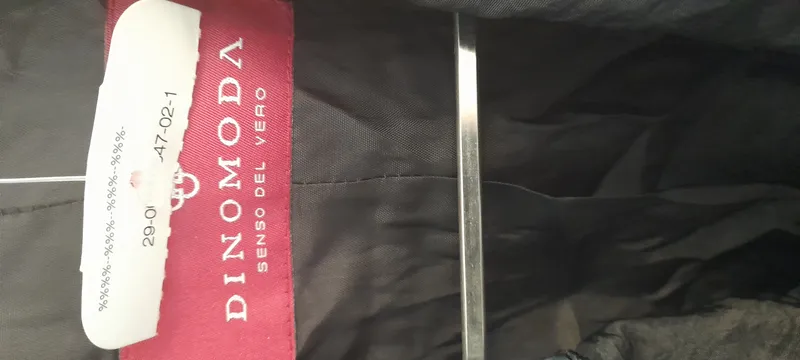 Dinomoda Damen Blazer Jacke Gr. 38/M Schwarz Elegant 4