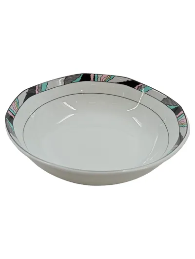 Eschenbach Dekoschale Porzellan Modern Abstrakt Weiß 14cm 5cm