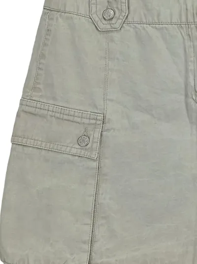 CRAZY WORLD Damen Jeansrock Beige Gr. 34/XS Casual Minirock